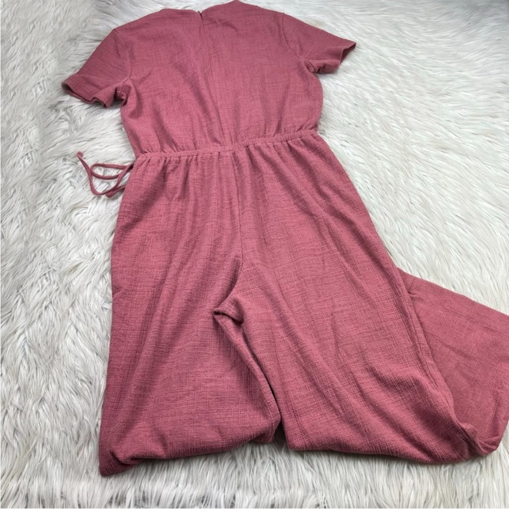 Madewell Women's Short Sleeve Wrap Jumpsuit - Picture 8 of 10